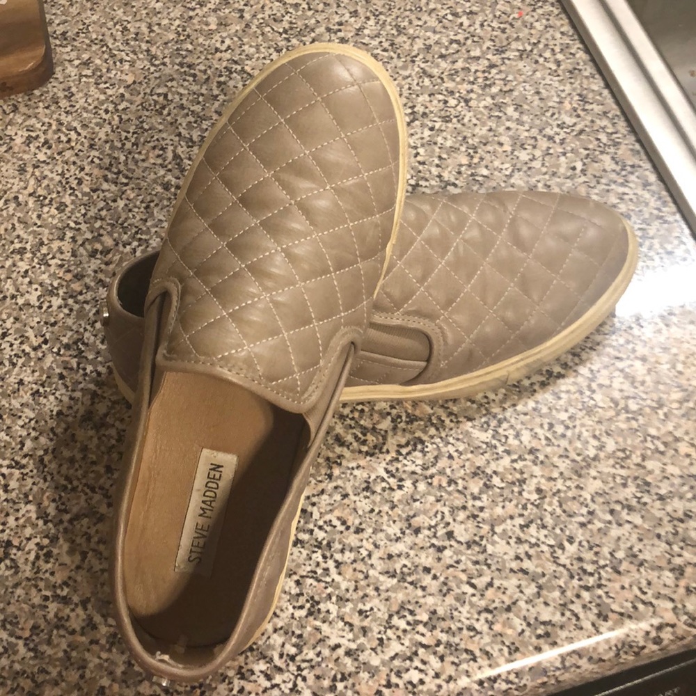 Taupe Steve Madden Sneakers